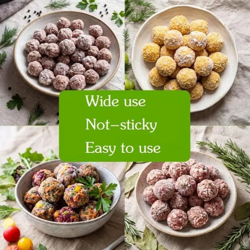 35-Grid Silicone Meatball Maker Mold – Non-Stick DIY Ball Mold Silicone Baking Mold Nixie