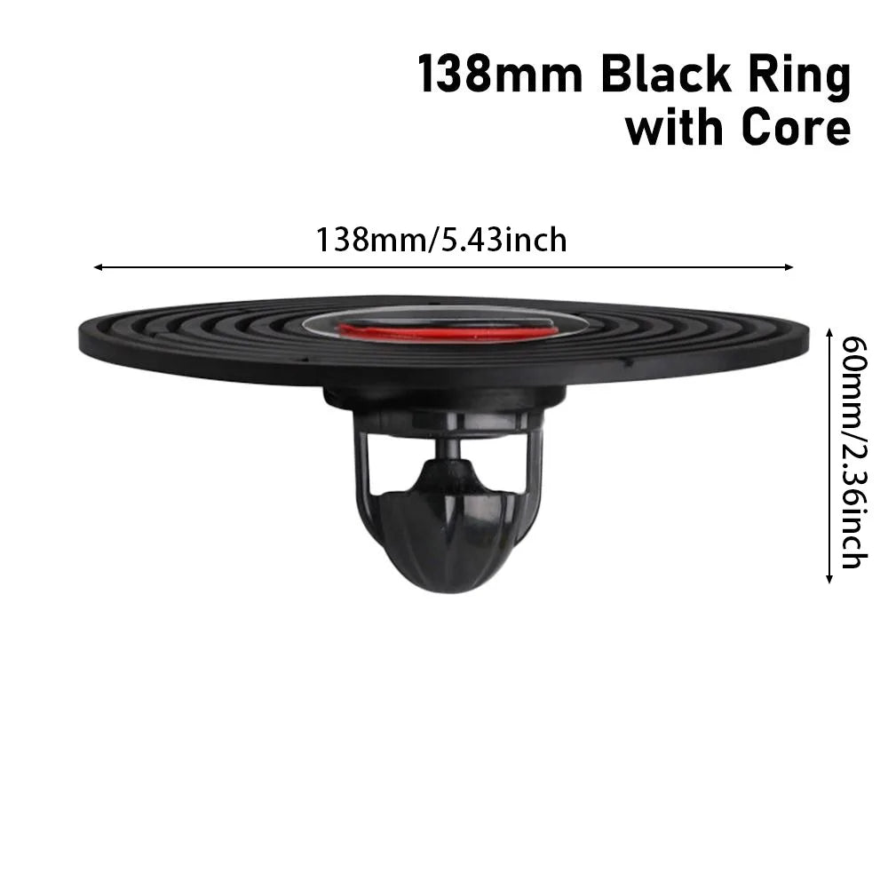 Large Brass Floor Drain Core 138mm – Odor & Insect Proof Cover Floor Drain Insert Nixie Black Ring Core