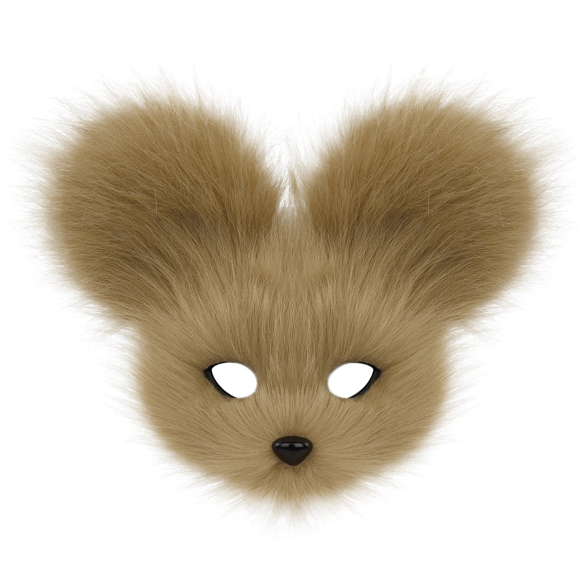 Faux Fur Mouse Mask – Halloween Carnival Costume Prop Costume Mask Nixie Tuose