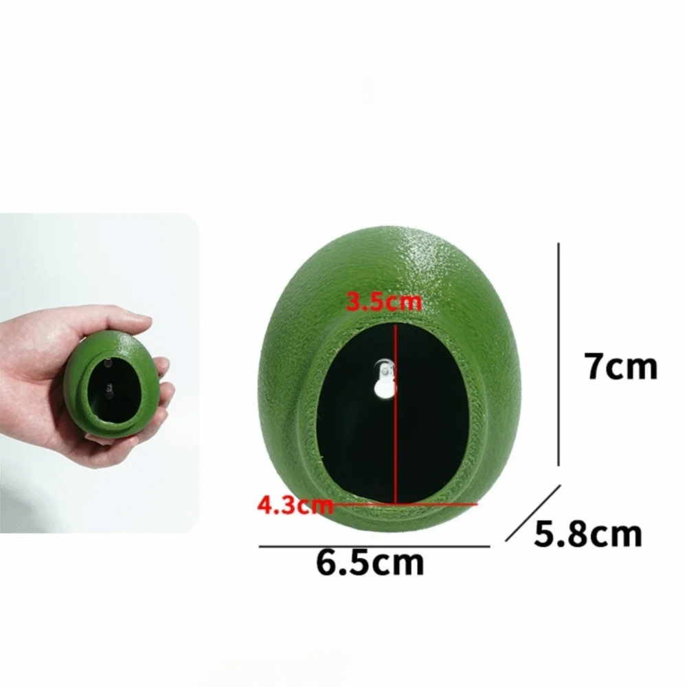 Wall-Mounted Reptile Hideout Cave with Suction Cup | Terrarium Reptile Hideout Cave Nixie Green-S