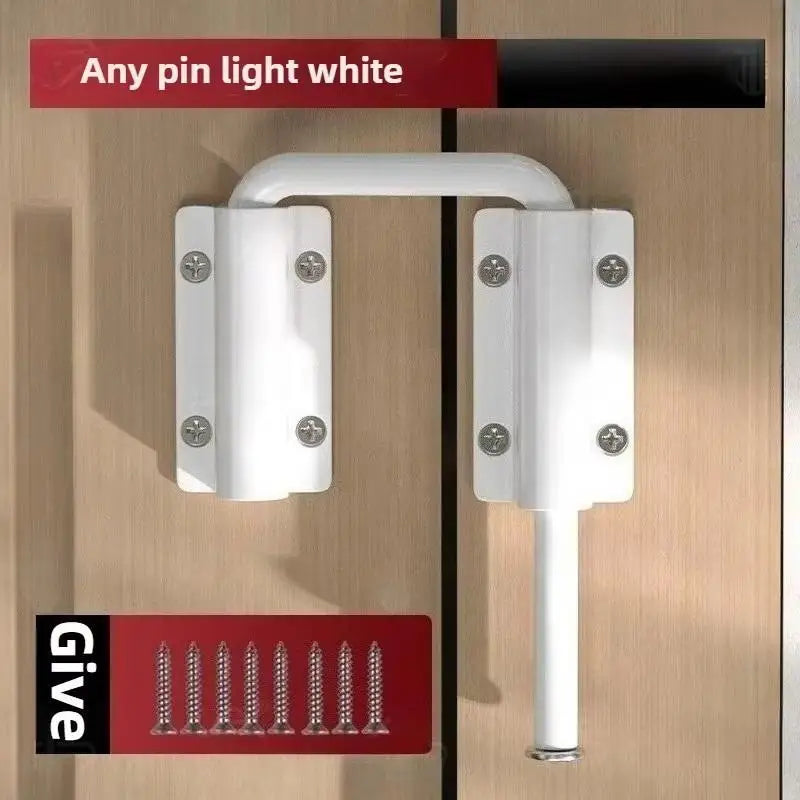Stainless Steel Door Latch Lock 90/180° Gate Bolt & Buckle Door Latch Lock Nixie A2