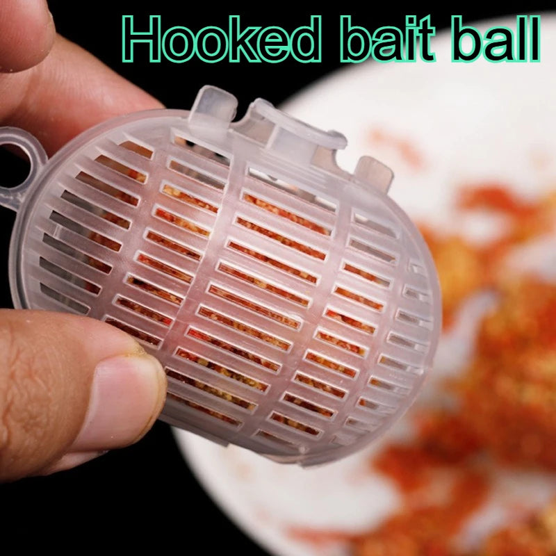 5pcs Bait Cage Feeder Fishing Basket – Shrimp & Lobster Trap Fishing Bait Feeder Nixie