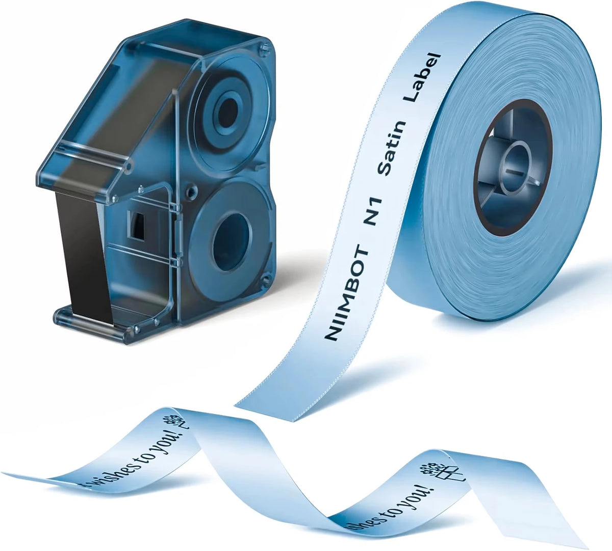 NIIMBOT Satin Ribbon Labels & Carbon Ribbon for N1 Printer