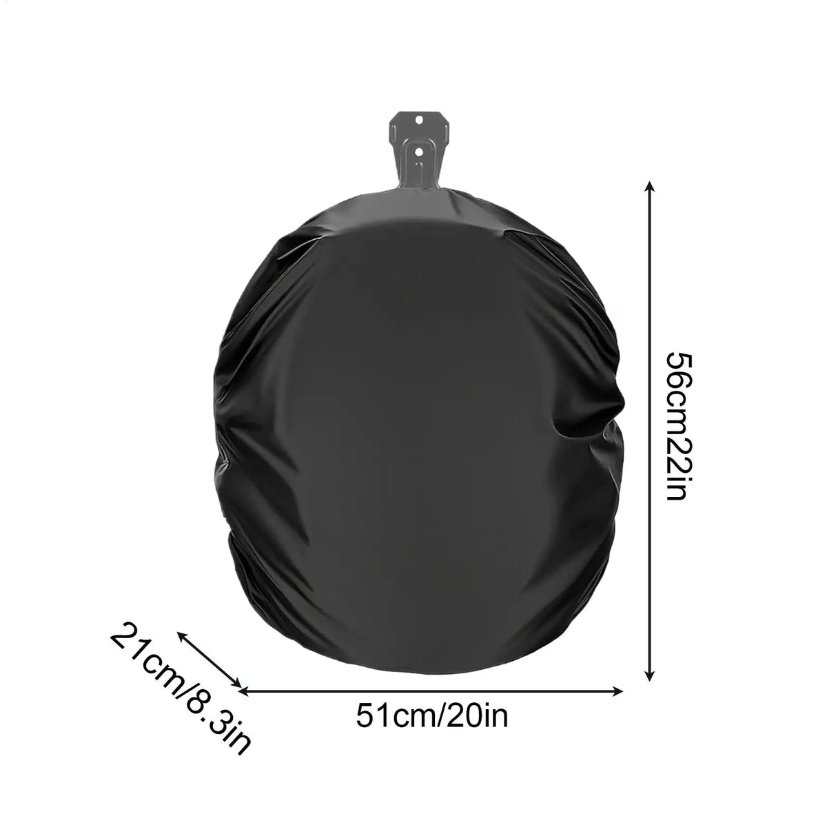 Wall-Mounted Garden Hose Cover – UV Resistant 420D Oxford Cloth Garden Hose Cover Nixie