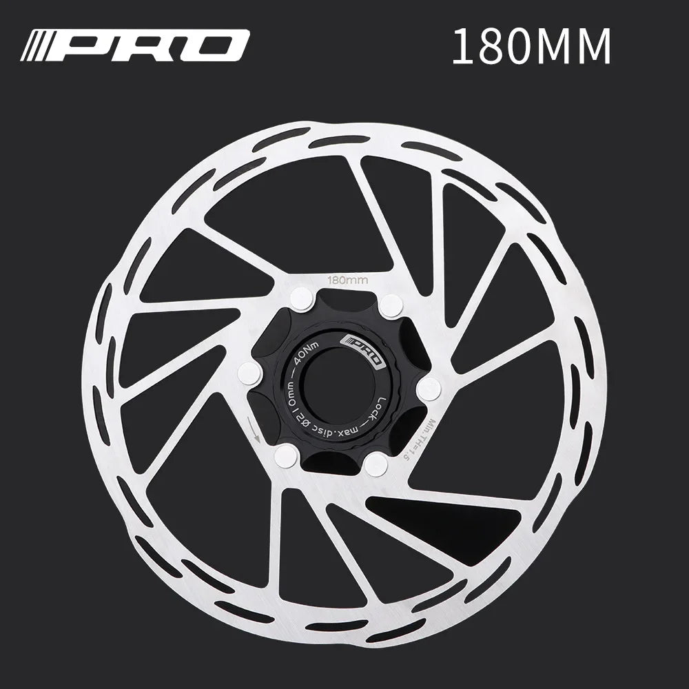 IIIPRO Centerlock Brake Rotors 140–203mm MTB & Road Bike Discs Bike Brake Rotor Nixie 180MM