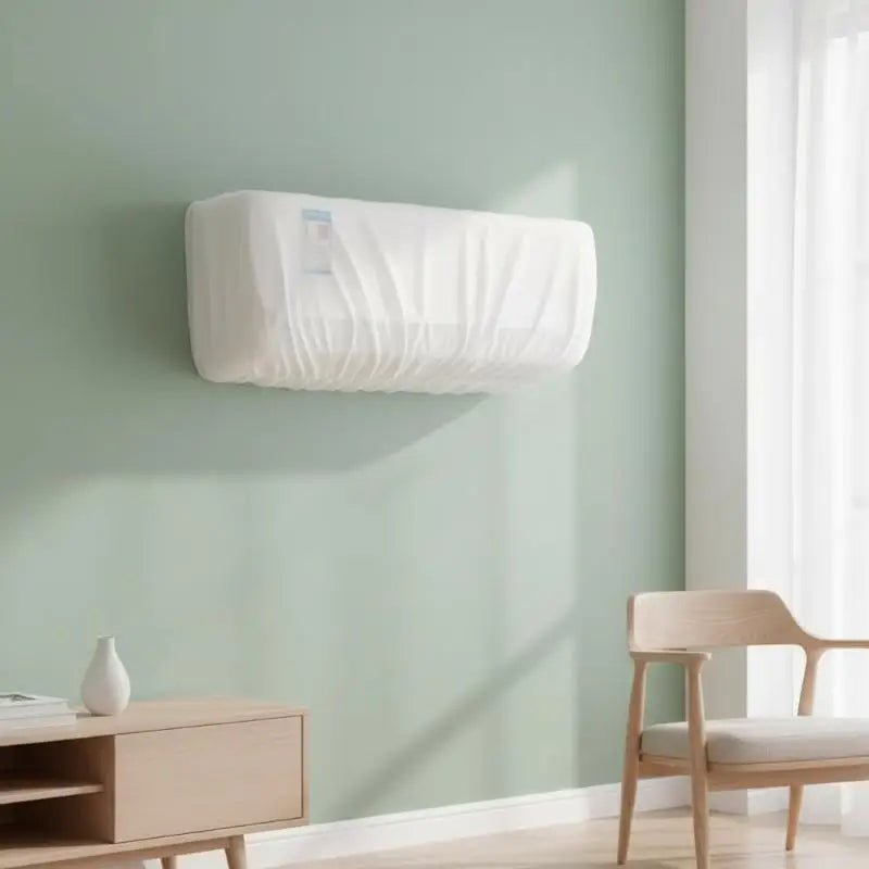 Wall AC Dust Cover – PEVA Moisture-Proof Protective Cover