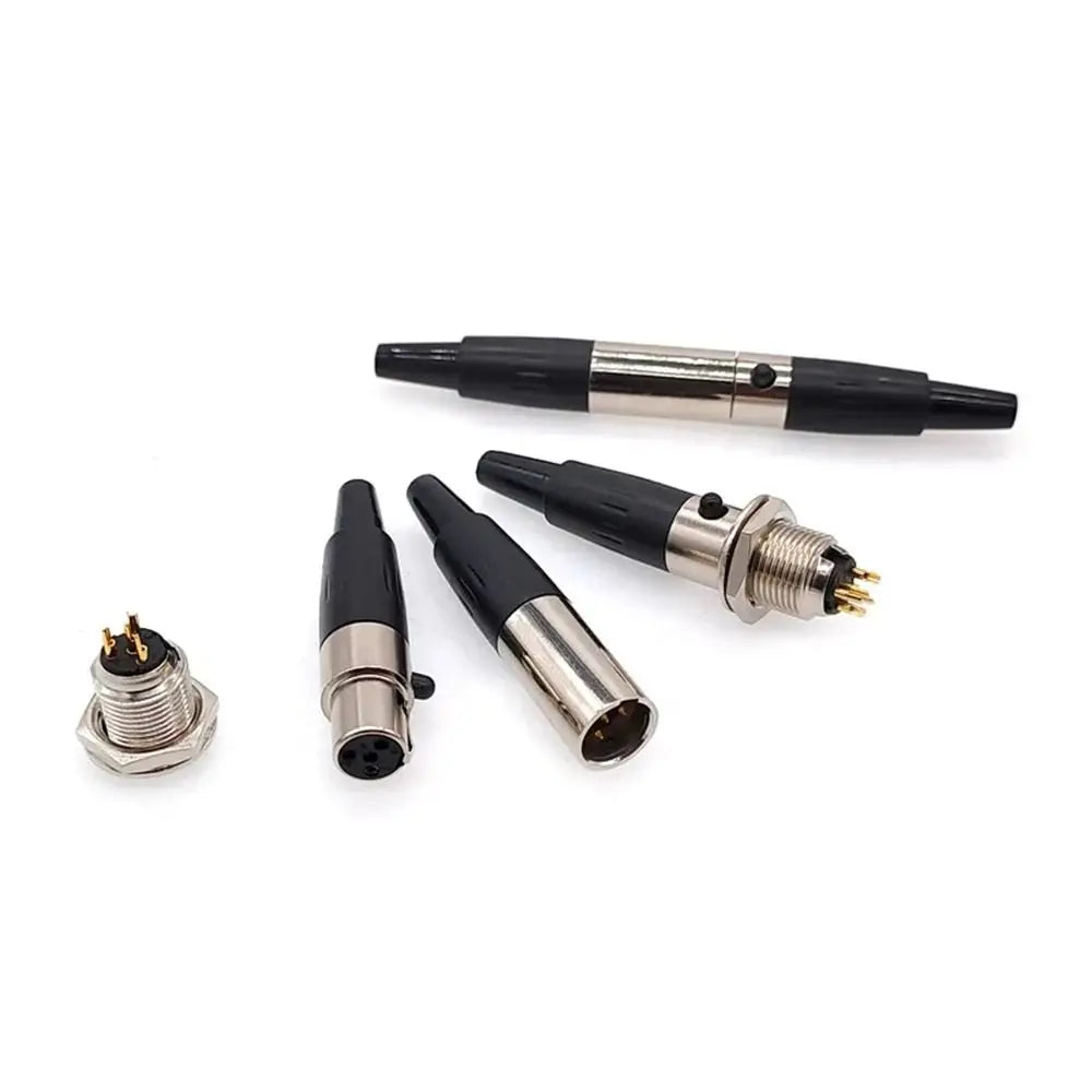 Mini XLR Connector 3/4/5/6 Pin Male Female Plug – Audio Mic Audio Connector Plug Nixie
