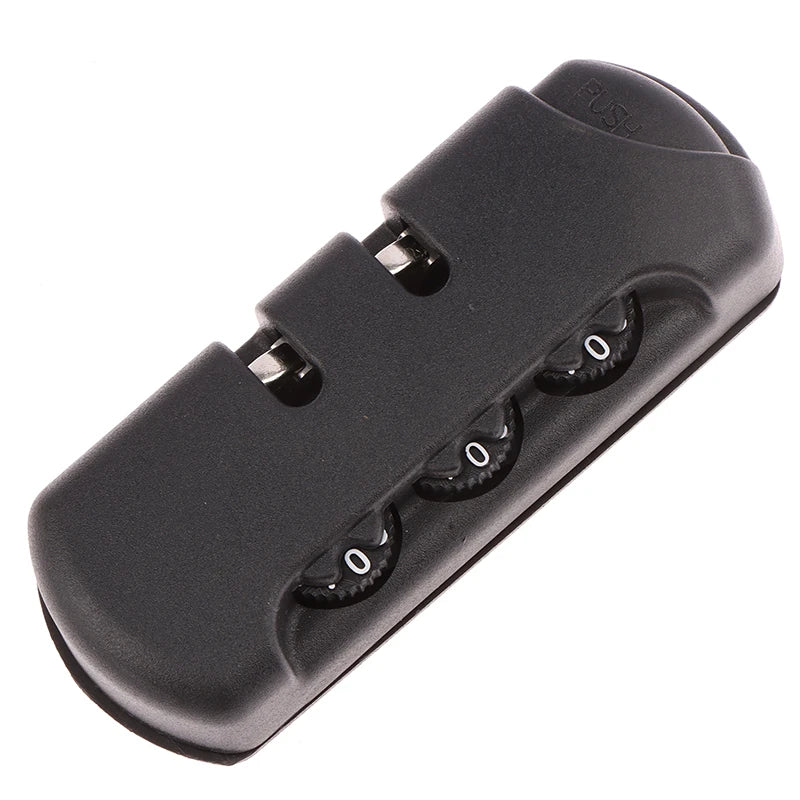 3-Digit Combination Padlock for Luggage, Bags & Drawers Combination Padlock Nixie onesize