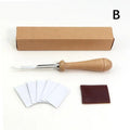 French Bread Lame Scoring Knife – Curved Blade & Wood Handle Bread Scoring Lame Nixie B