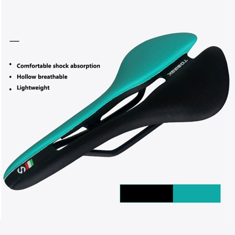 TOSEEK Ultralight MTB Road Bike Saddle Hollow Ergonomic Cushion