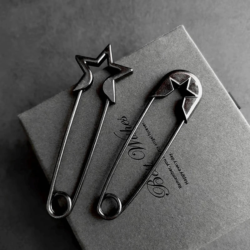 Retro Large Metal Safety Pins for Clothing – Zinc Alloy Metal Safety Pins Nixie