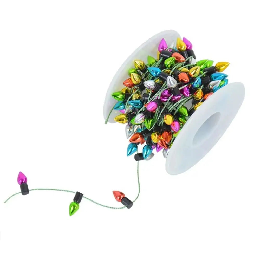 Colorful Bulb String Lights 5M/10M – Christmas Garden Decor Holiday String Lights Nixie