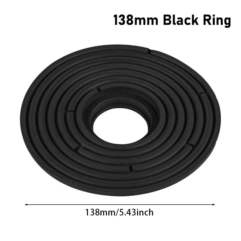 Large Brass Floor Drain Core 138mm – Odor & Insect Proof Cover Floor Drain Insert Nixie 138mm Black Ring