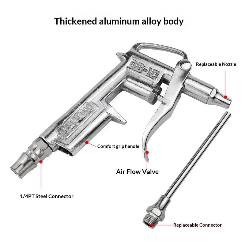 DG-10 Pneumatic Air Blow Gun with Extended Nozzle | Dust Blower Pneumatic Blow Gun Nixie