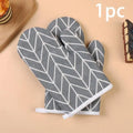 Heat Resistant Oven Glove – Insulated Kitchen Mitt for Baking Oven Mitt Nixie A