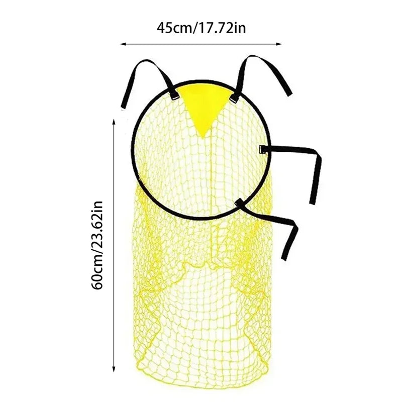 Football Goal Target Net 45x60cm – Shooting Practice Pocket Football Training Net Nixie