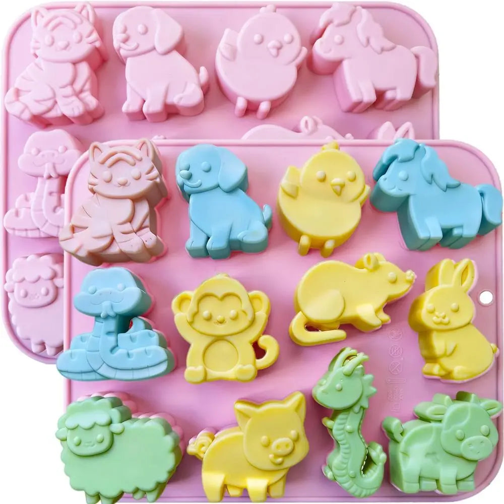 Animal Silicone Baking Mold – Chocolate, Candy & Dessert Mould Silicone Baking Mold Nixie