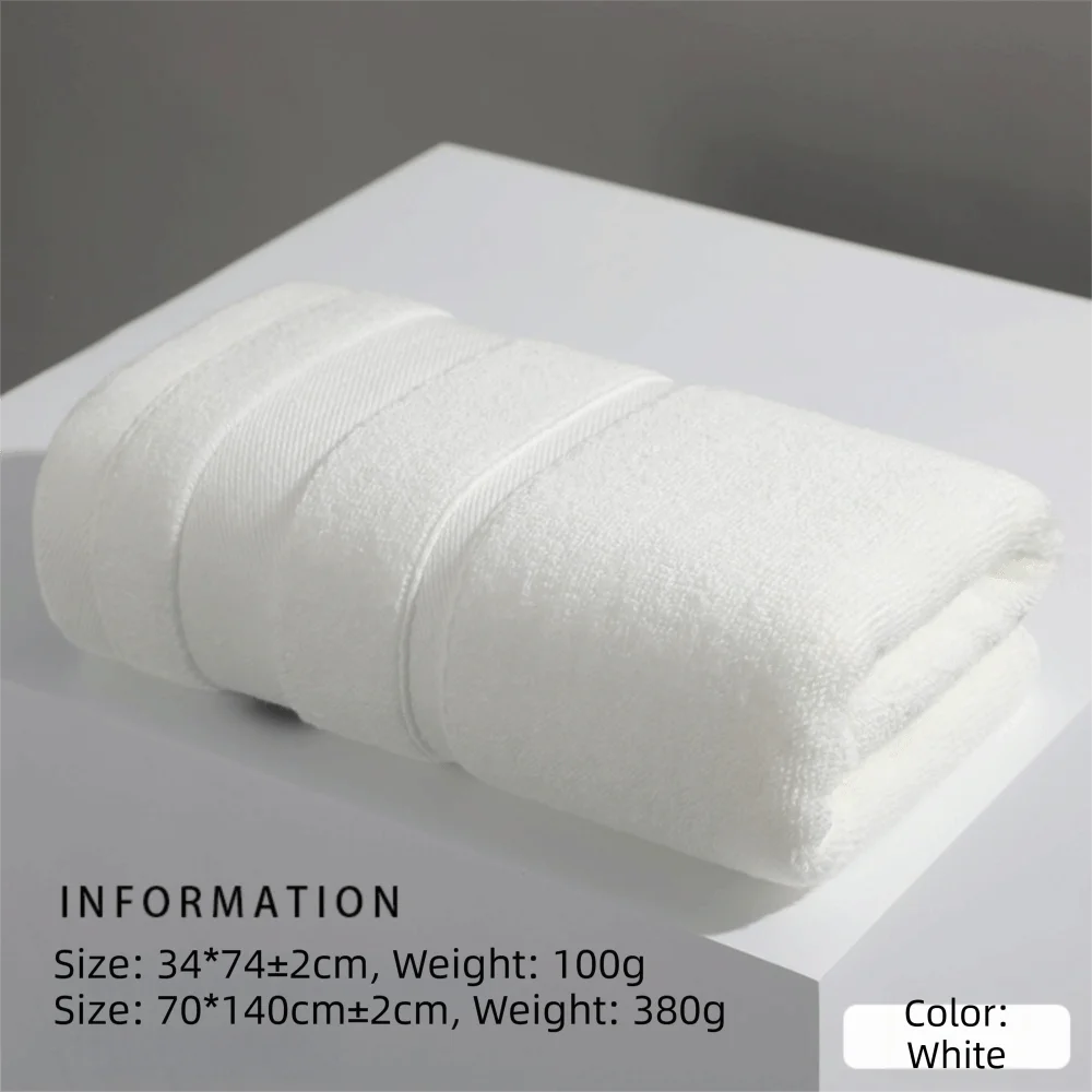 Soft Absorbent Cotton Bath Sheet & Face Towel – Hotel Quality