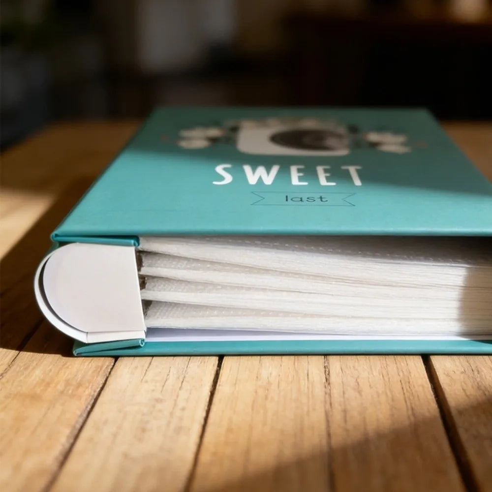 6-Inch 200-Pocket Slip-In Photo Album | Large Capacity Scrapbook Slip-In Photo Album Nixie