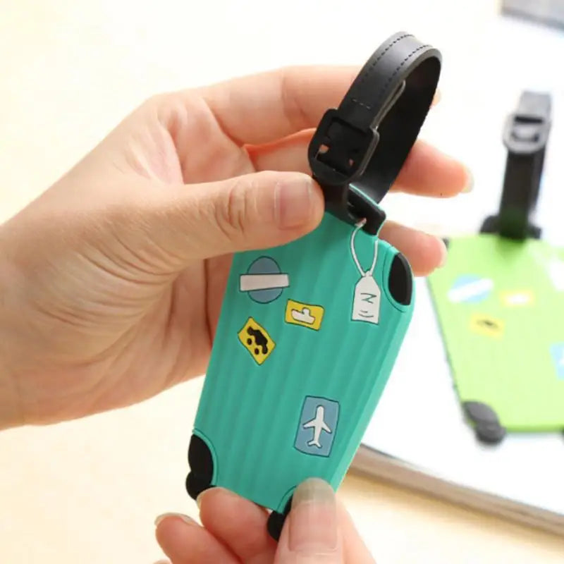 Silicone Luggage Tag – Colorful Suitcase ID Tag | Nixie Luggage Tag Nixie