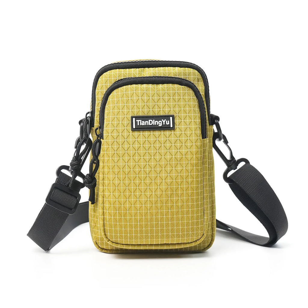 Lightweight Unisex Chest Bag – Crossbody Hiking & Travel Bag Crossbody Chest Bag Nixie Yellow
