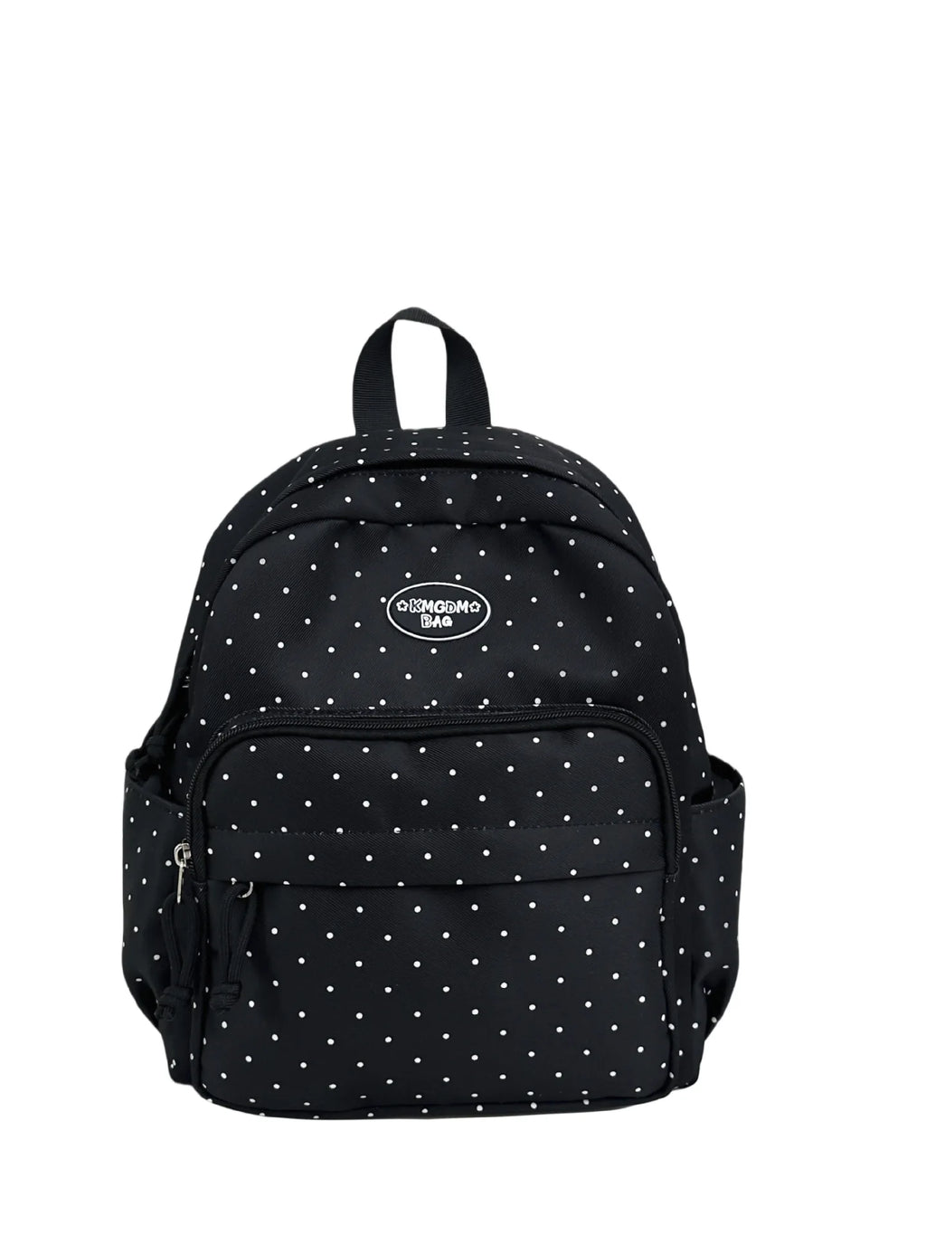 Korean Polka Dot Girls School Backpack – Lightweight Large Capacity