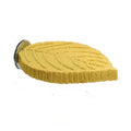 Leaf Shape Parrot Perch Resin Claw Grinding Platform 2pcs