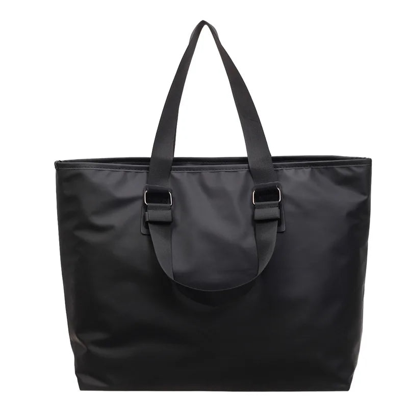 Nixie Minimalist Women's Waterproof Nylon Tote Bag | Large