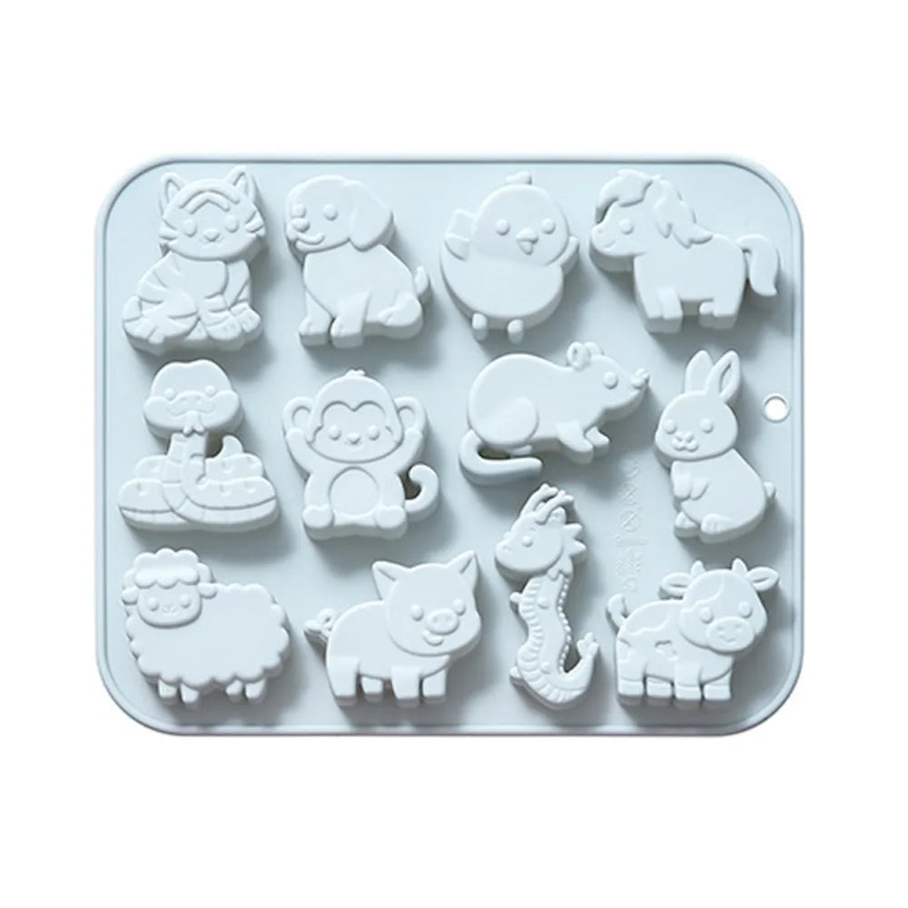 Animal Silicone Baking Mold – Chocolate, Candy & Dessert Mould Silicone Baking Mold Nixie Blue