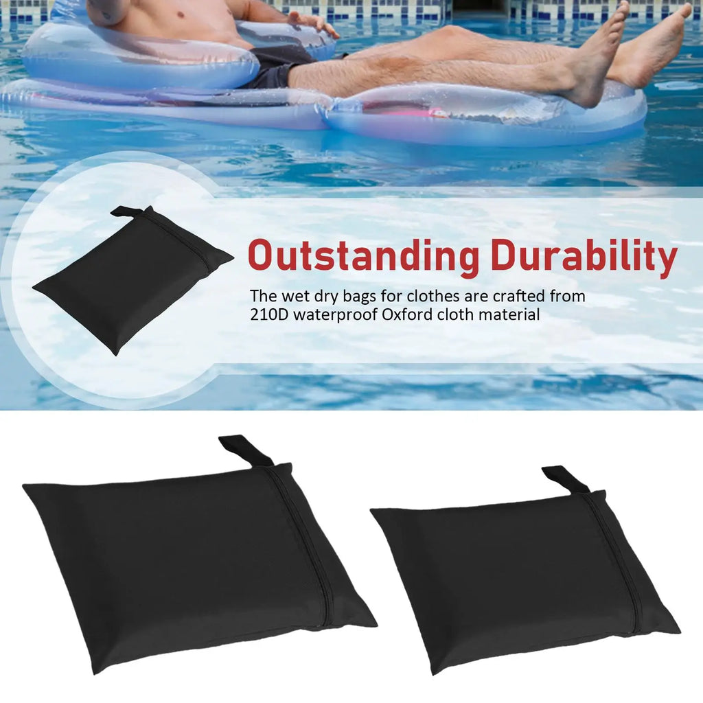 Waterproof Wet Dry Bag Oxford Cloth Zipper Pouch | Gym & Travel Wet Dry Bag Nixie