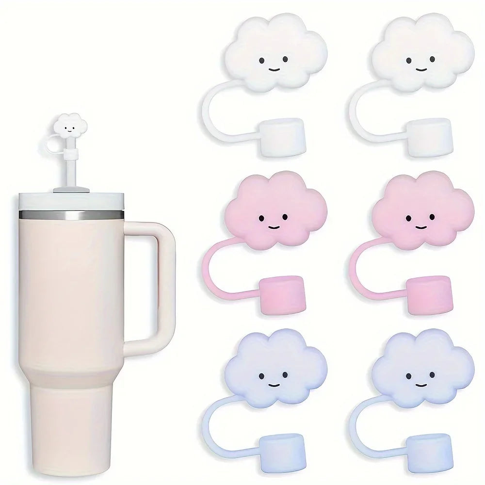 2pcs Kawaii Silicone Straw Tip Covers for Stanley 30 & 40oz Straw Tip Covers Nixie