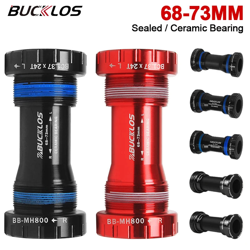 BUCKLOS 24mm BSA Threaded Bottom Bracket BB68/73 MTB Road Bike