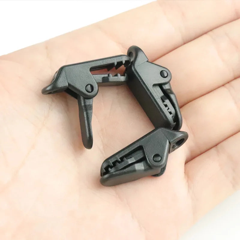 Tent Tarpaulin Clips Anti-Wind Camping Clamps 10/20 Pack Tent Tarpaulin Clips Nixie