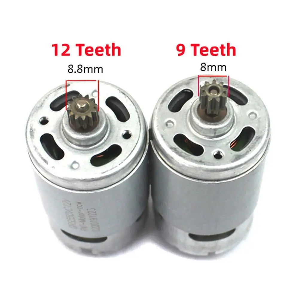 RS550 DC Motor for Cordless Drill & Reciprocating Saw 10.8–25V Power Tool Motor Nixie