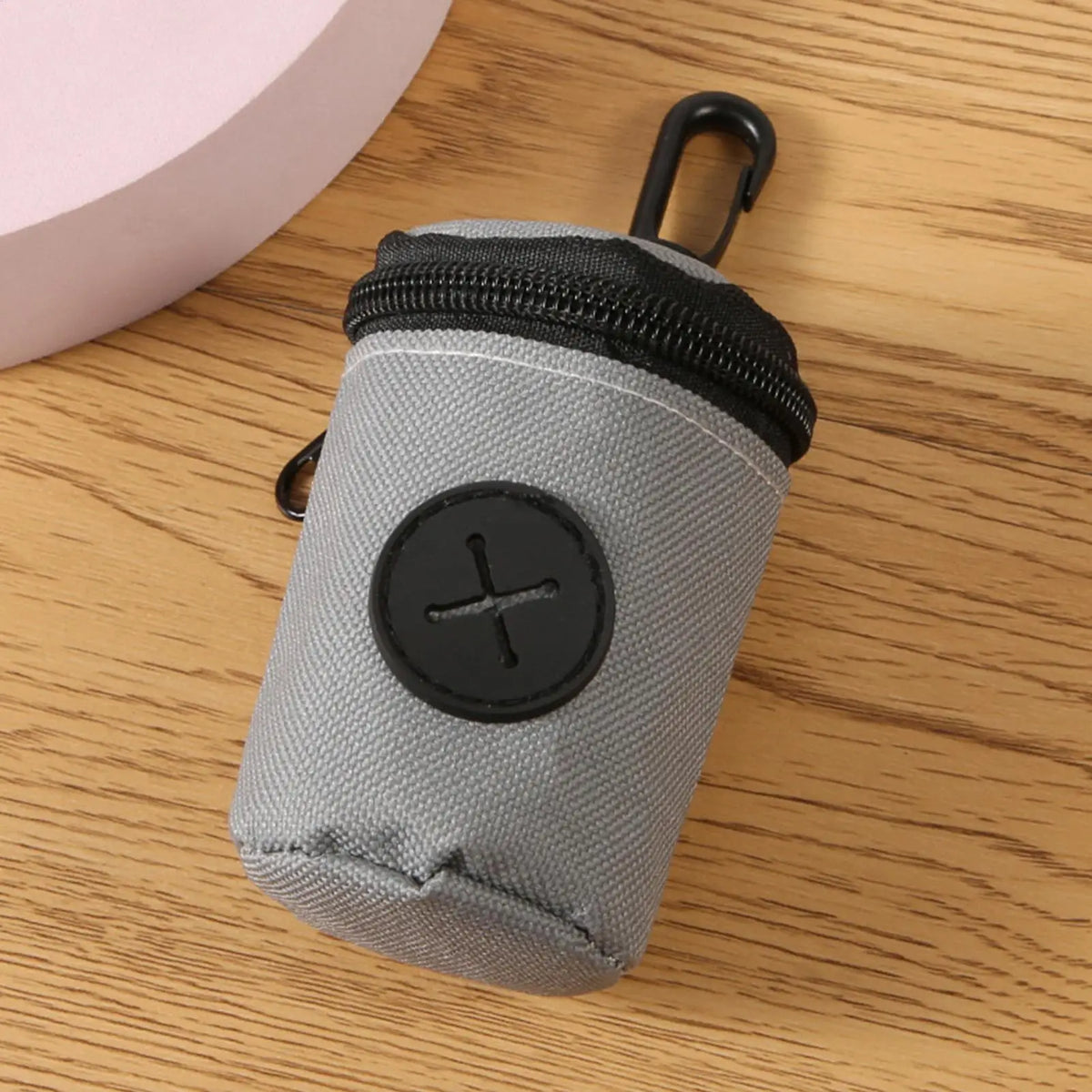 Dog Poop Bag Holder Zipper Clip Pouch – Oxford Cloth Dog Bag Dispenser Nixie