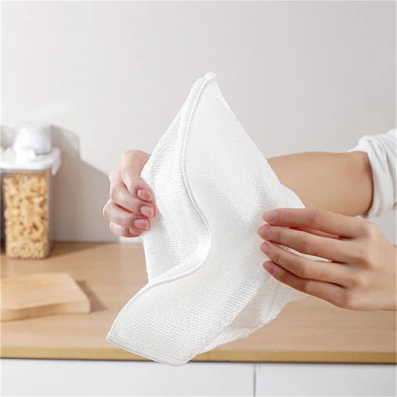 Bamboo Fiber Microfiber Cleaning Cloths 10/30 Pack Microfiber Cleaning Cloth Nixie