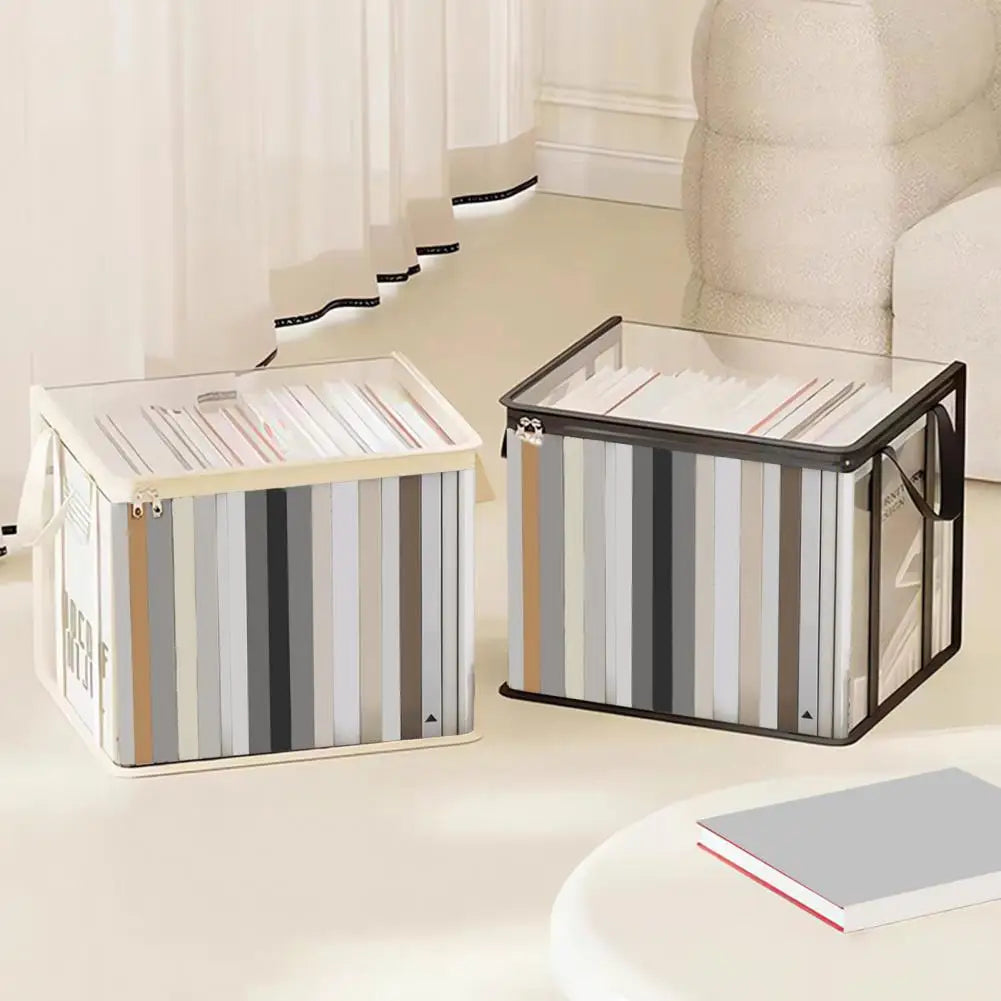 Transparent Storage Bag with Zipper & Handle – Large Capacity
