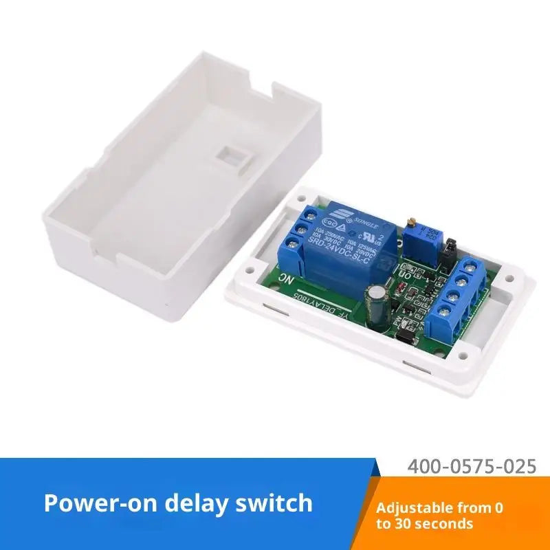 DC 12V/24V Delay Power-Off Relay Switch Module NC/COM/NO Delay Relay Module Nixie