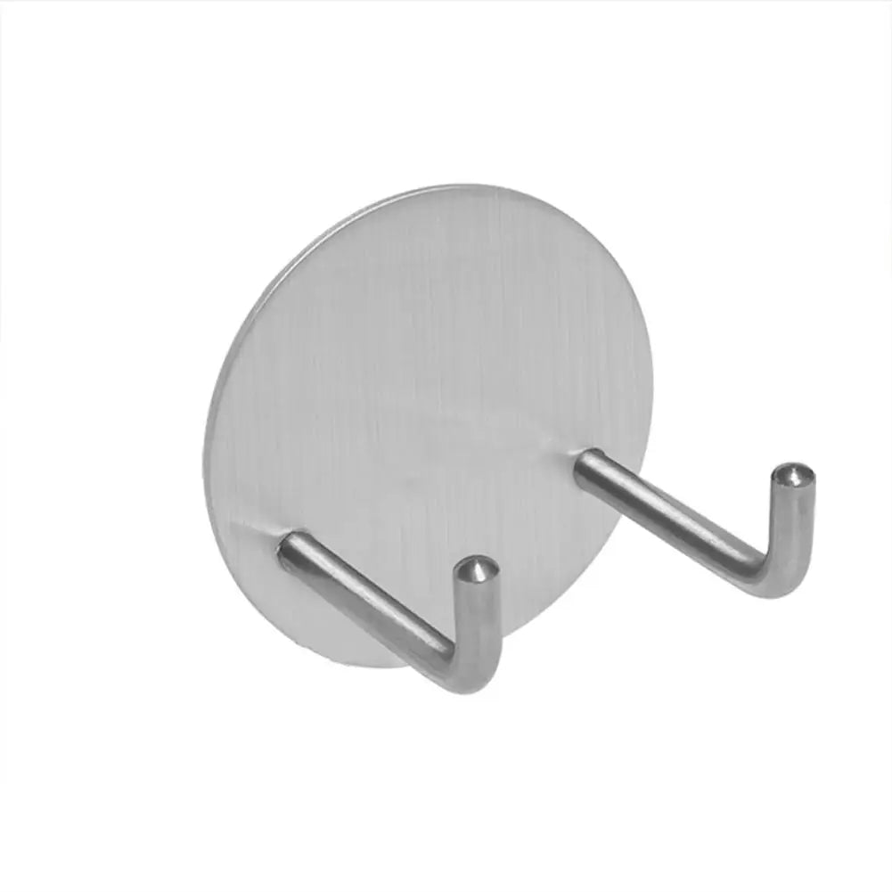 Stainless Steel Self-Adhesive Coffee Portafilter Wall Rack Coffee Portafilter Rack Nixie hook up Silver