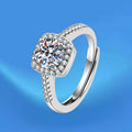 Square CZ Crystal Bridal Jewelry Set – Necklace, Earrings & Ring Bridal Jewelry Set Nixie 45cm Ring
