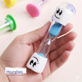 Cute 2-Minute Toothbrush Timer Hourglass for Kids – Smiling Tooth Toothbrush Timer Nixie Blue