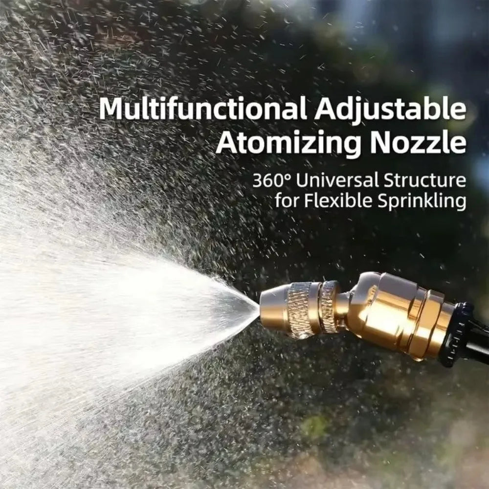 Brass 360° Adjustable High Pressure Misting Spray Nozzle Garden Spray Nozzle Nixie