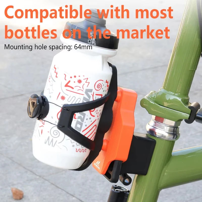 Pig-Nose Bike Water Bottle Cage Adapter for Folding Bikes Bottle Cage Adapter Nixie