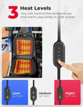 KEMIMOTO Heated Seat Cushion 3 Heat Levels – UTV Camping Outdoor Heated Seat Cushion Nixie Default Title