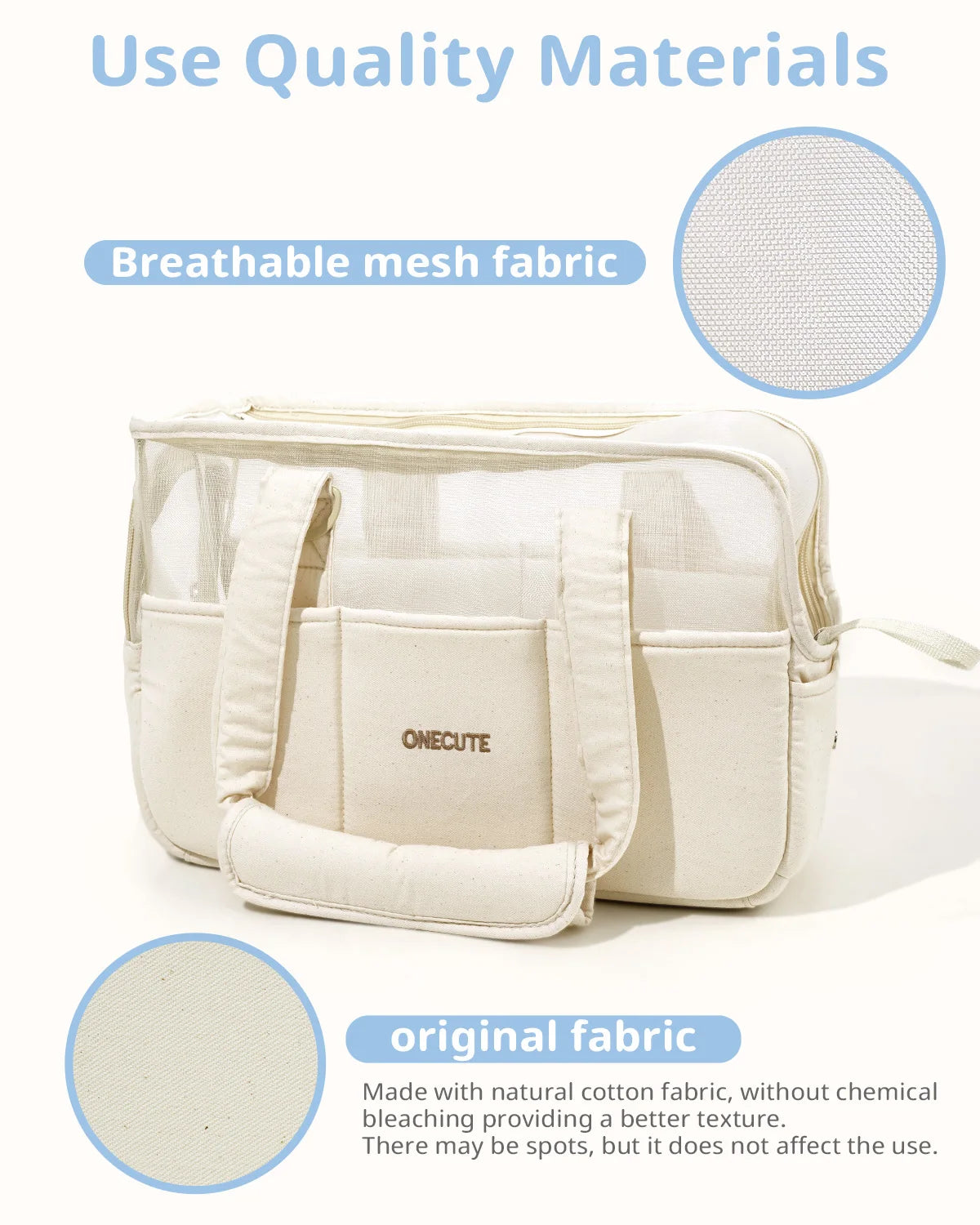 Breathable Cotton Pet Carrier Bag for Cats & Small Dogs Pet Carrier Bag Nixie