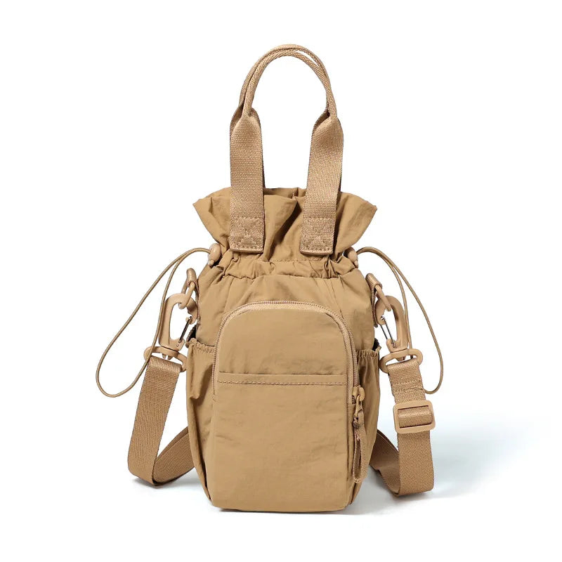 Korean Nylon Small Square Crossbody Bag – Trendy Unisex