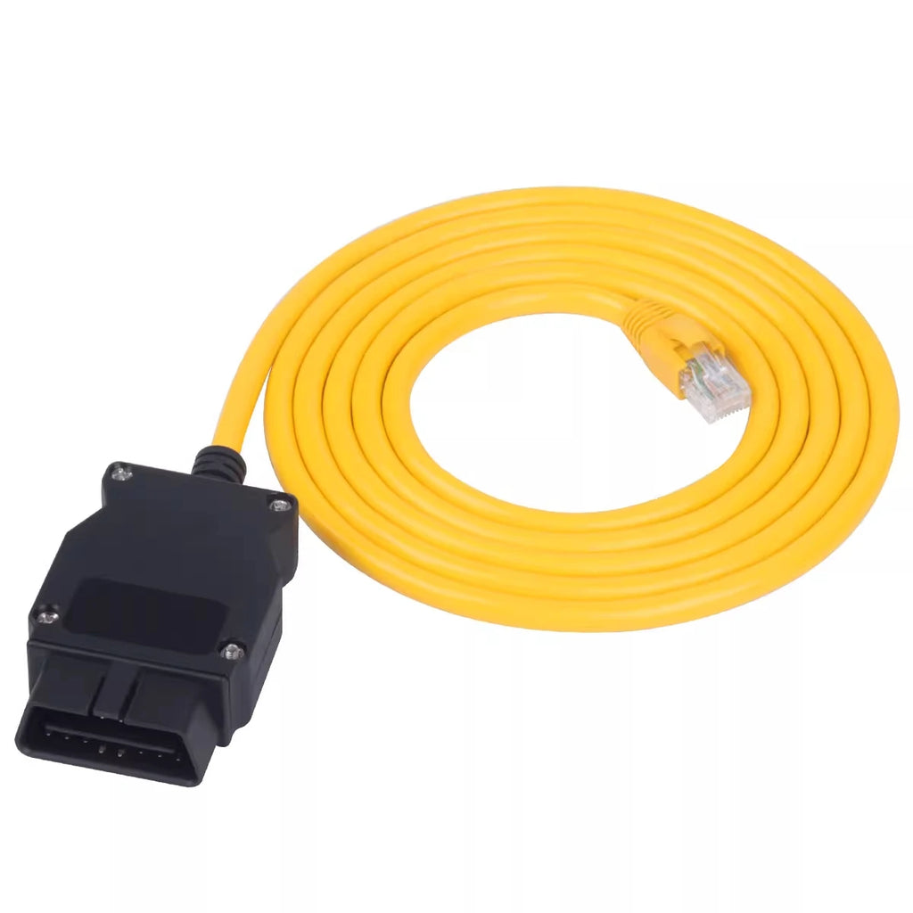 ENET Ethernet to OBD Cable for BMW F-Series E-SYS Coding Diagnostic Cable Nixie OBD