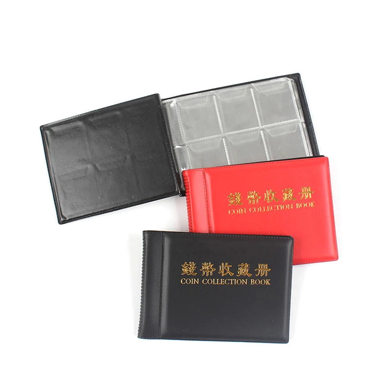 60-Pocket Coin Collector Album – Stamps & Collectibles Organizer Coin Collector Album Nixie