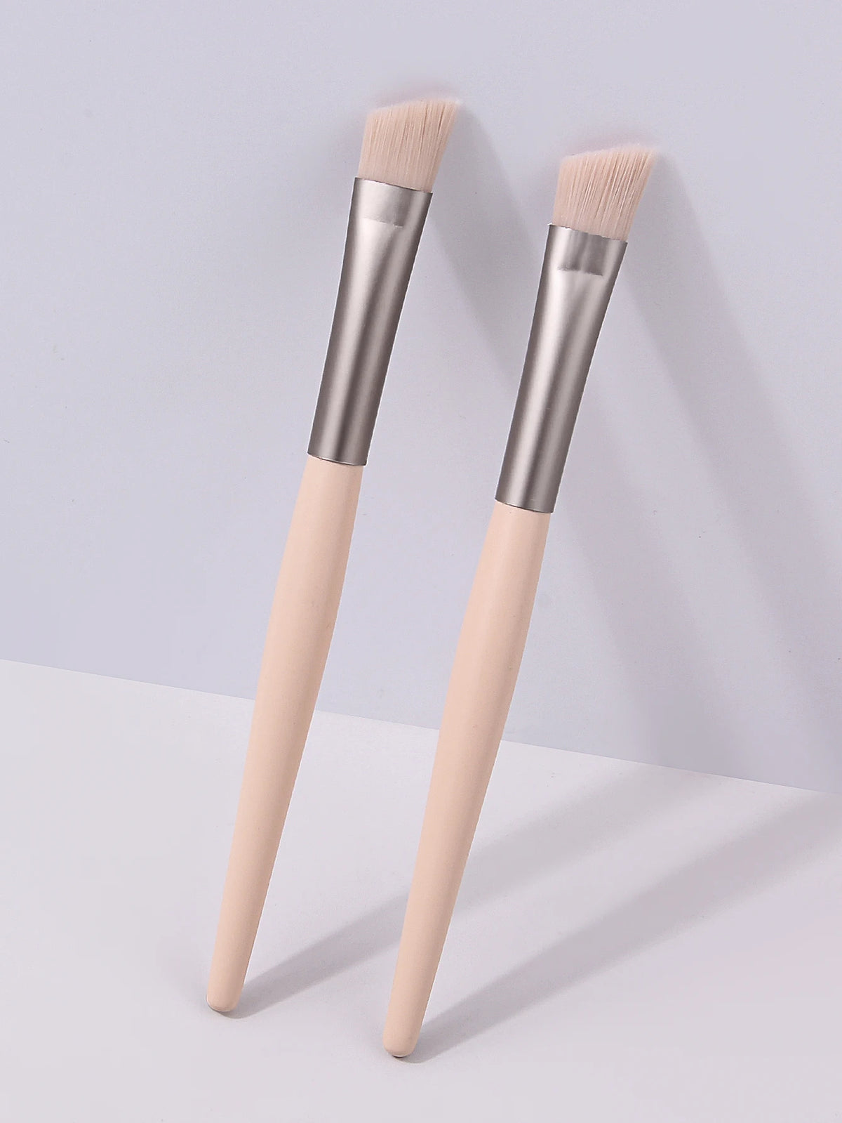2PCS Ultra Thin Angled Eyebrow & Eyeliner Brush Set Makeup Brush Set Nixie