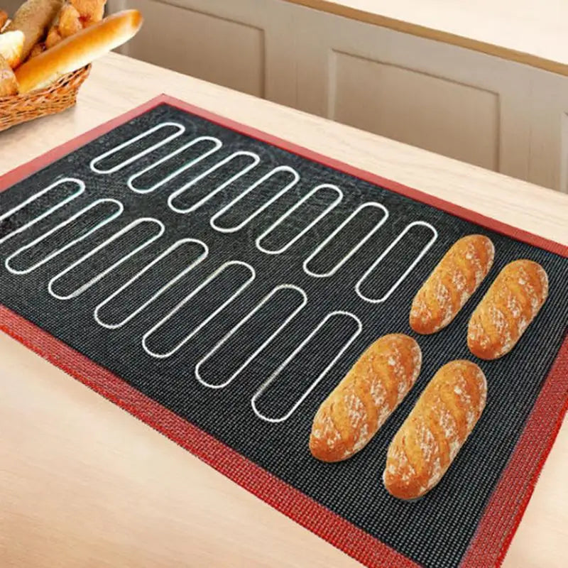 Perforated Silicone Baking Mat – Non-Stick Reusable Oven Liner